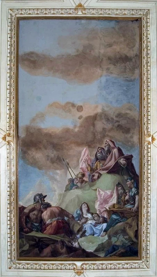 Caduta della manna - Chiesa di S. Salvatore Vecchio, Verona